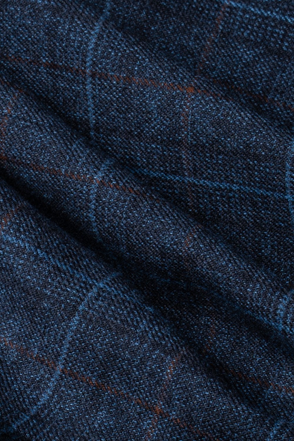 Cavani Cody Blue Tweed Check Wedding 3 Piece Suit Slim Fit - Image 13