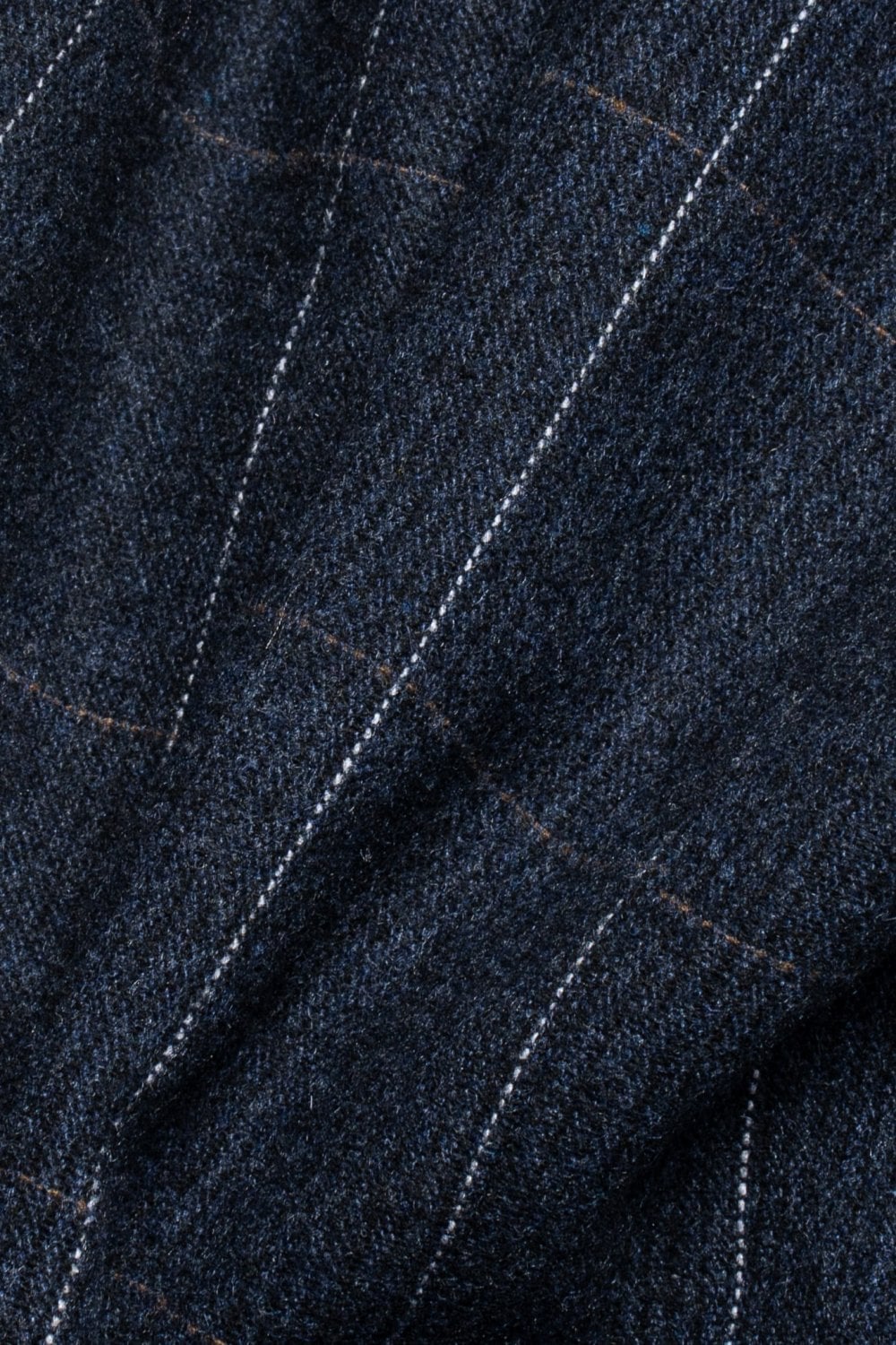 Cavani Angels Blue Tweed Check Slim Fit 3 Piece Suit - Image 7