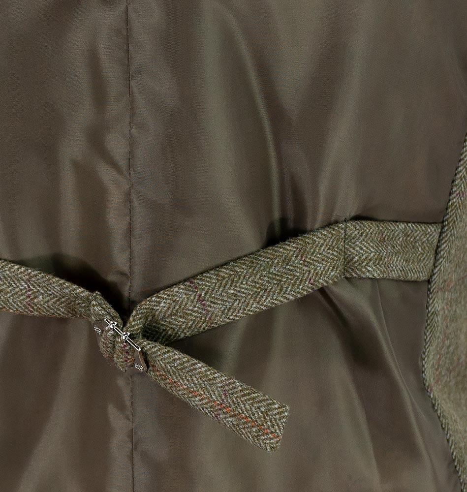 Cavani Gaston Sage Tweed Check Waistcoat - Image 3
