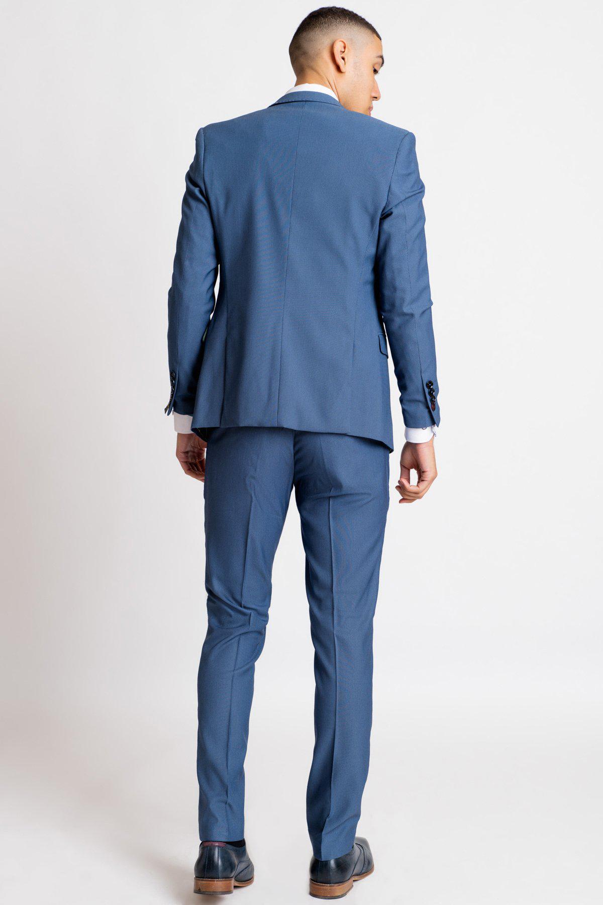 Marc Darcy Danny Sky Blue 3 Piece Suit - Image 8