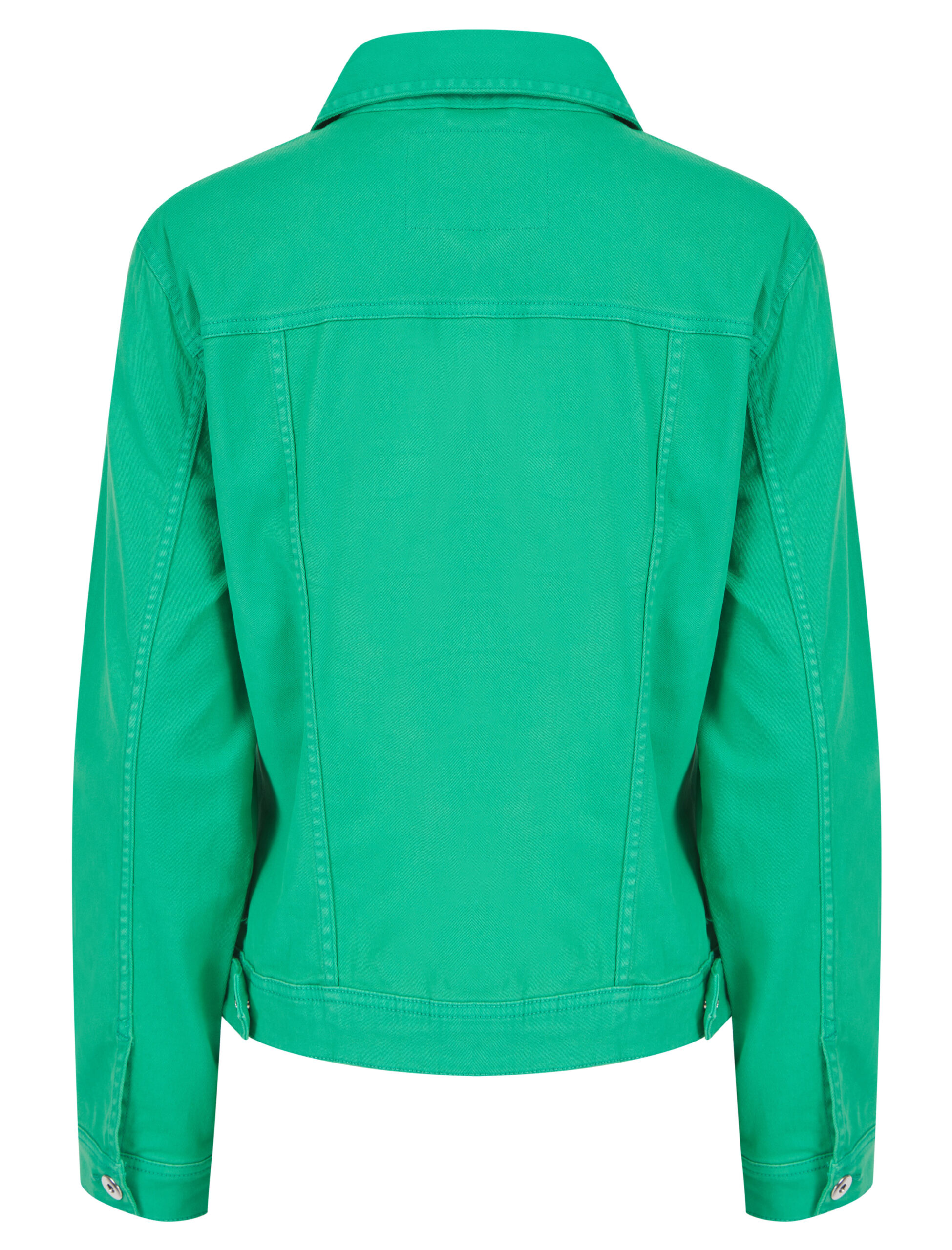 Amara Reya Women’s Apple Green Denim Jacket - Image 3