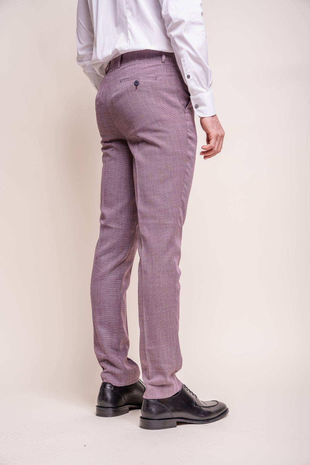 Cavani Miami Lilac 3 Piece Slim Fit Wedding Suit - Image 7