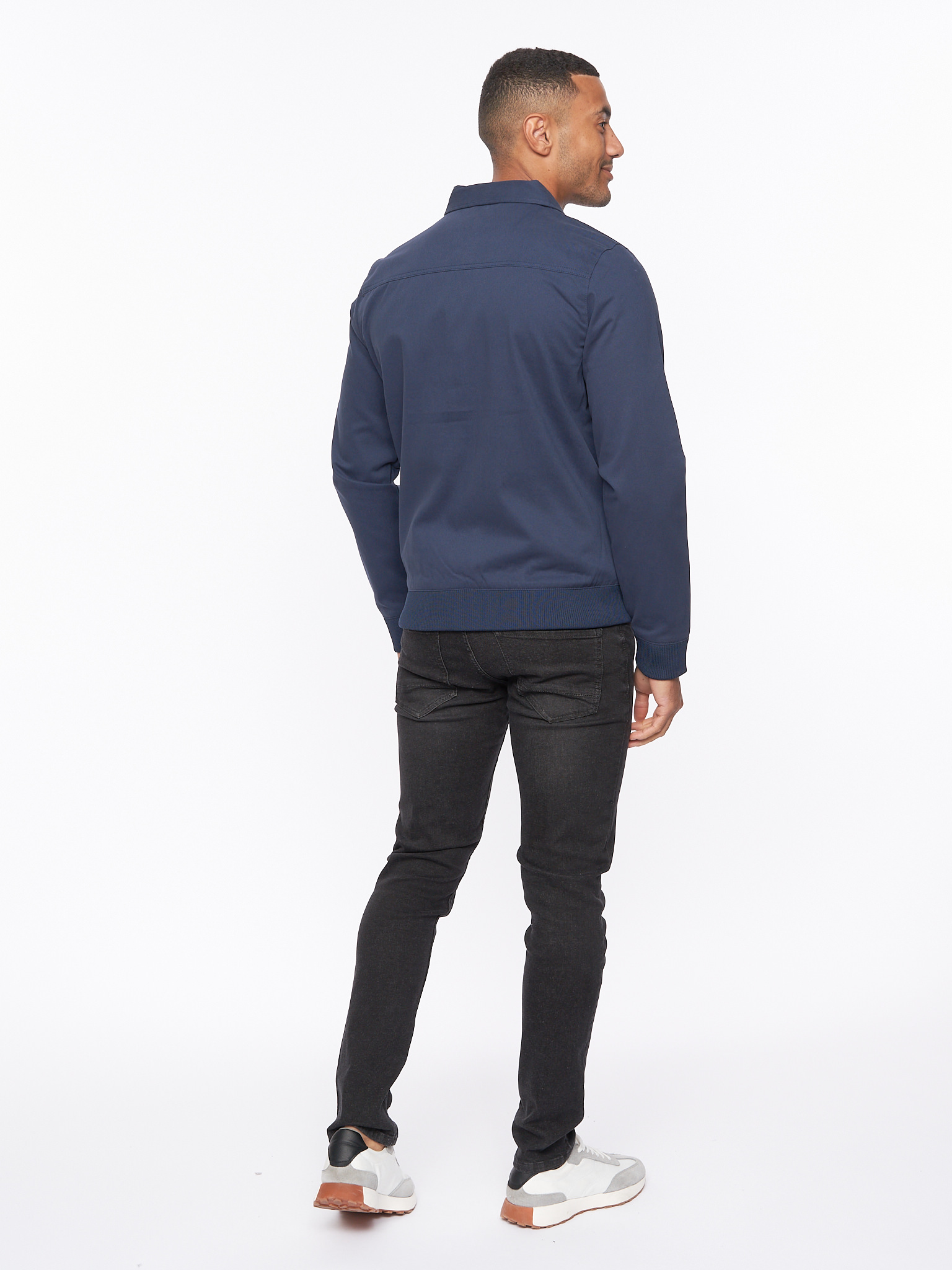 Mens Bench Smart Full Zip Jacket Cotton Harrington Coat - Image 19
