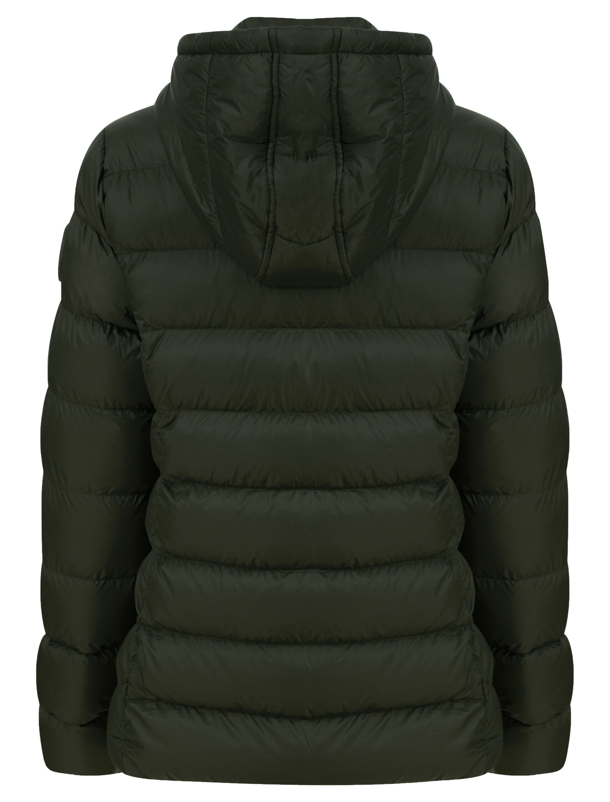 Women's Short Quilted Jacket Padded Hooded Coat - Image 7
