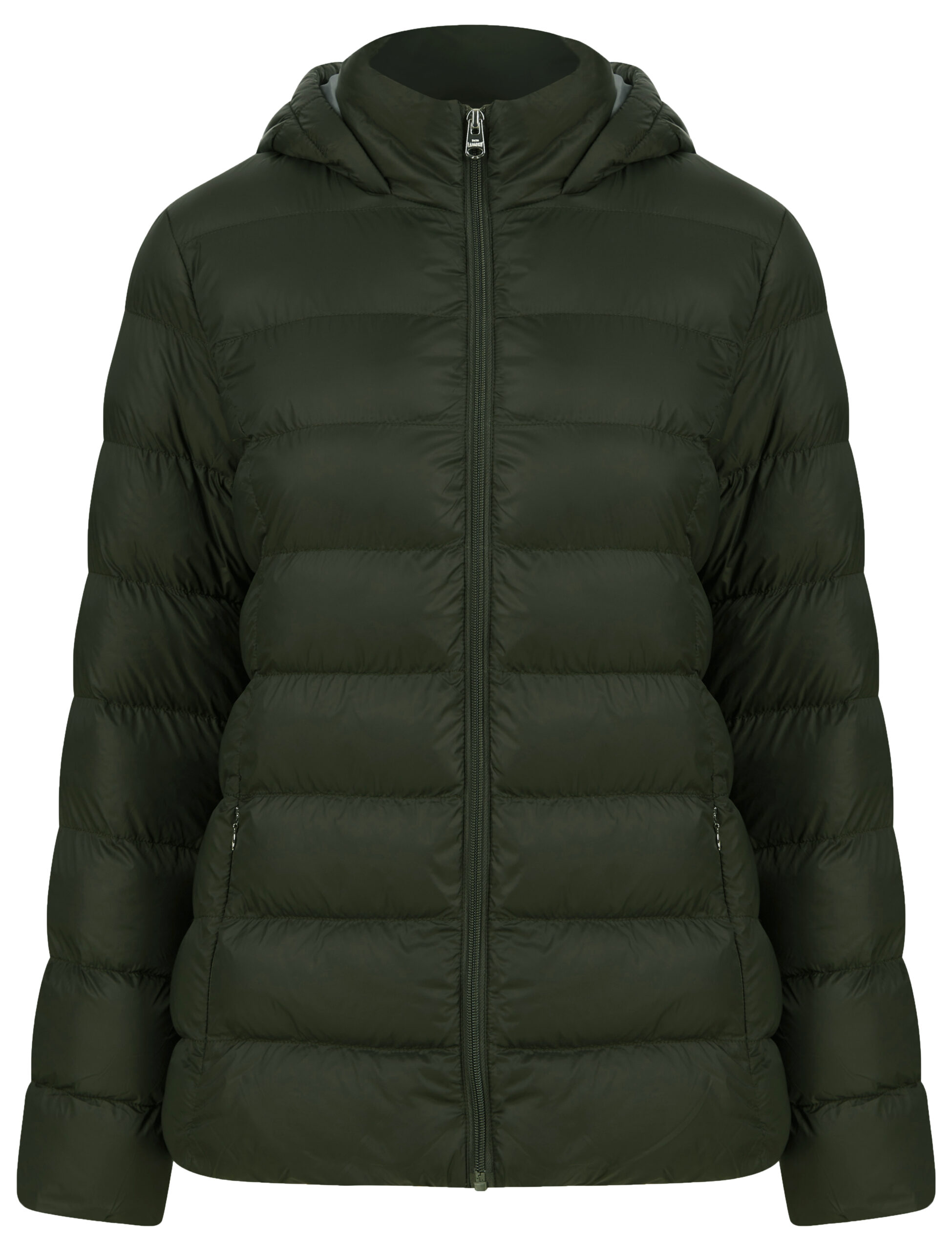 Women's Short Quilted Jacket Padded Hooded Coat - Image 6