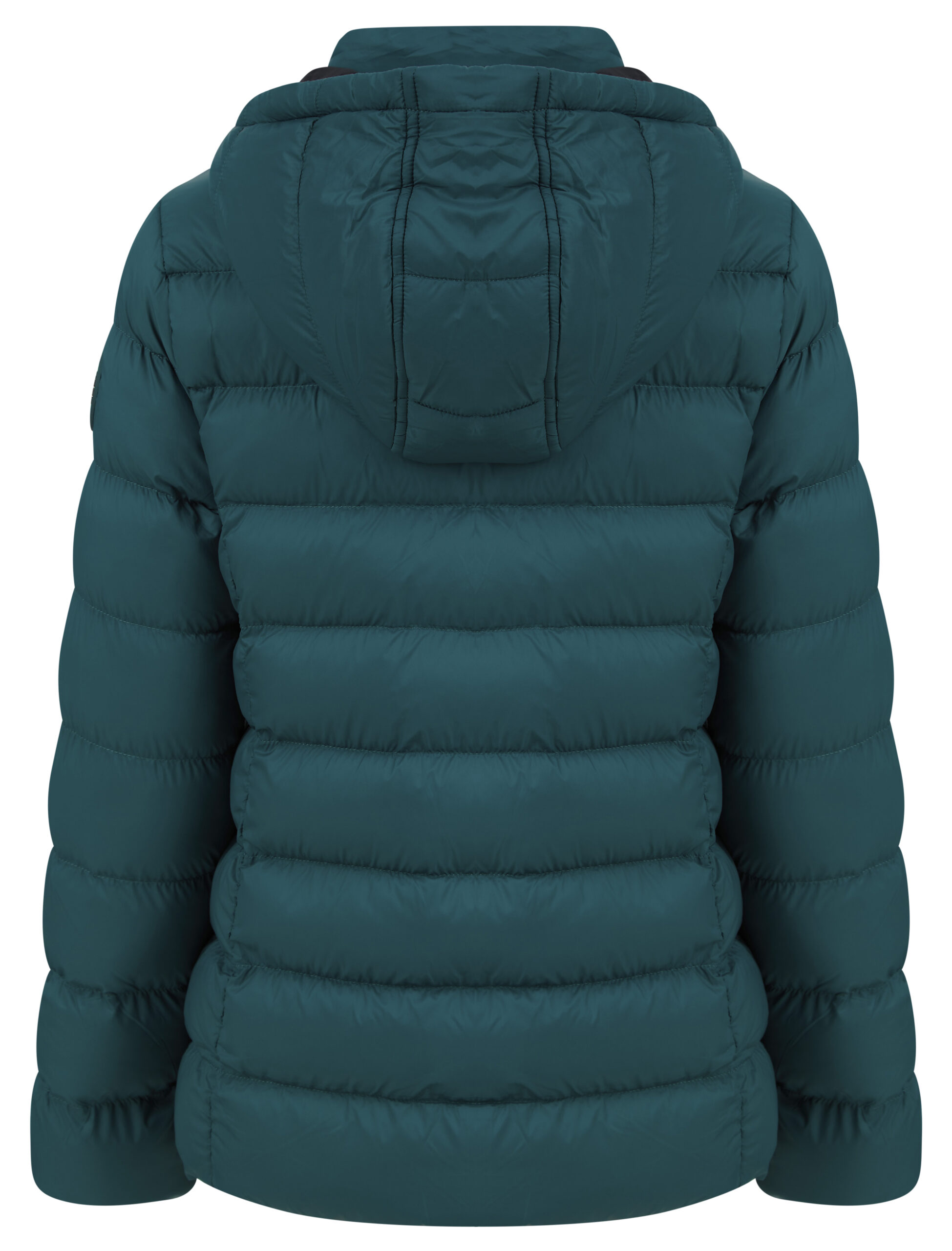 Women's Short Quilted Jacket Padded Hooded Coat - Image 11