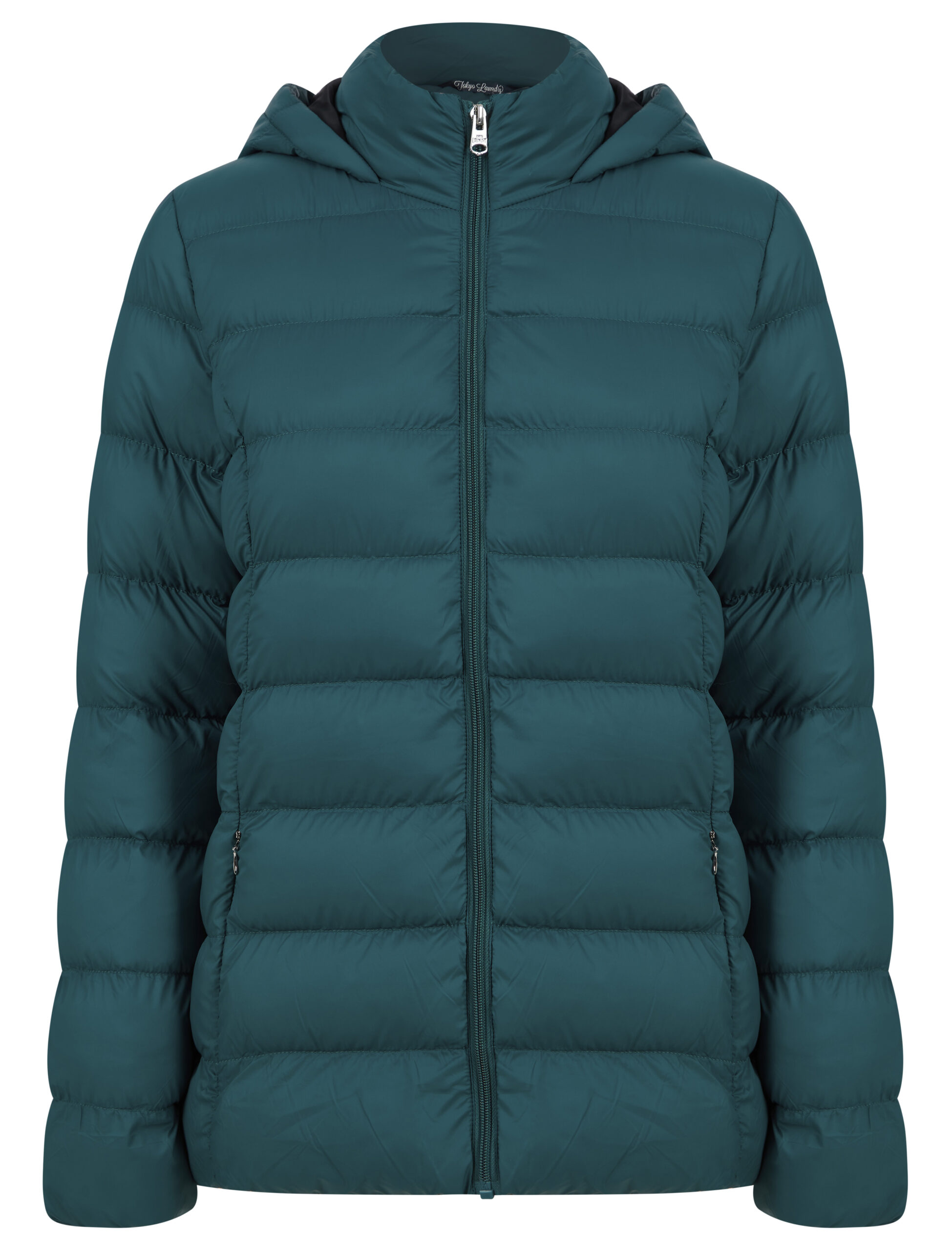 Women's Short Quilted Jacket Padded Hooded Coat - Image 10