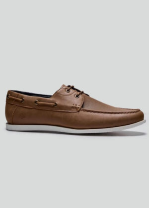 Cavani Andros Tan Lace Loafer Style Shoes