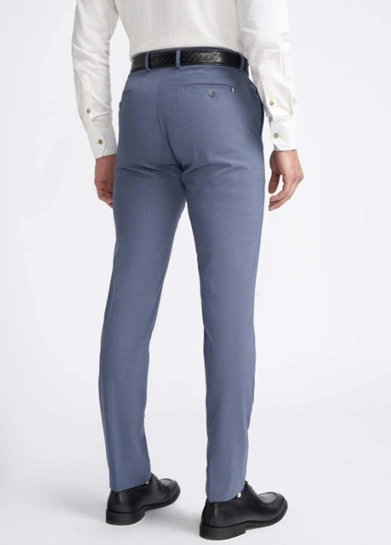 Cavani Victorious Dove Blue Double Breasted 2 Piece Suit - Image 7