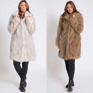 Women's Luxurious Soft Faux Fur Long Coat