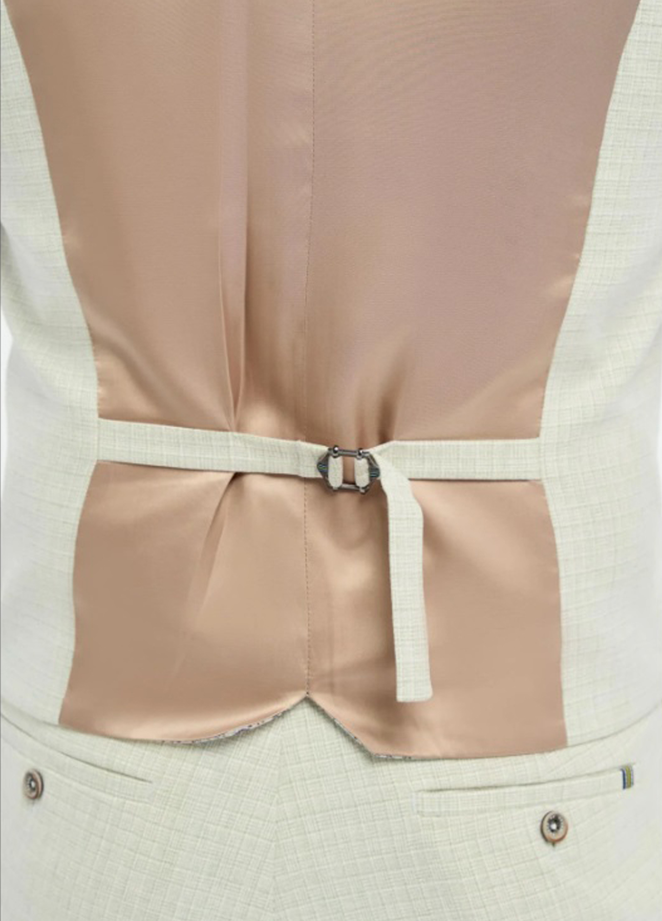 Cavani Tropez Pastel Sage Green 3 Piece Slim Fit Suit - Image 6
