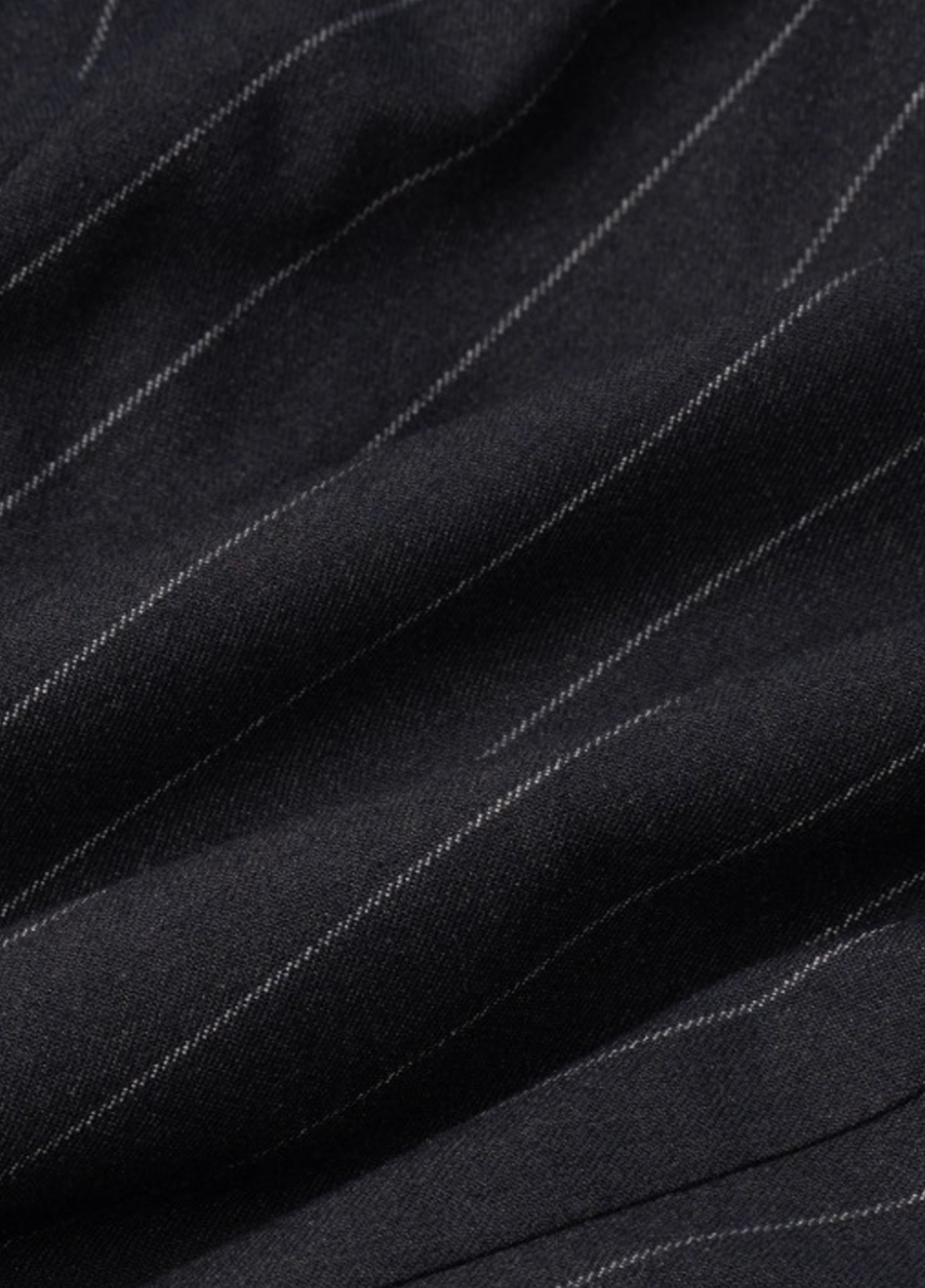 Cavani Navy Blue Formal Office Pinstripe 3 Piece Slim Fit Suit - Image 10