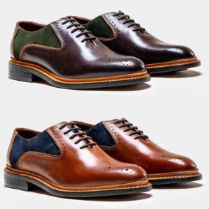 Cavani Brentwood Genuine Leather Brogues Shoes