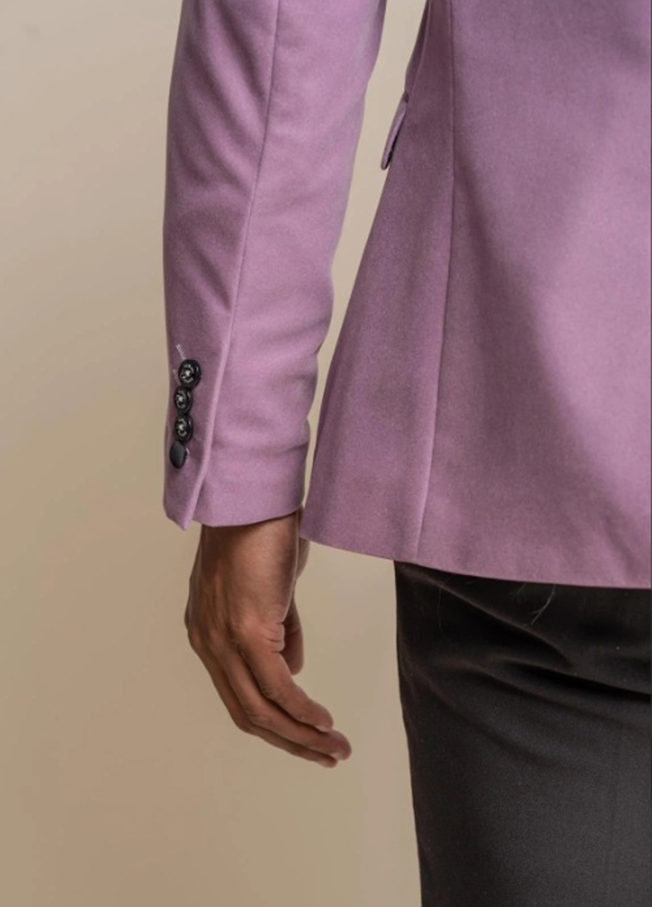 Cavani Velvet Blazer Smart Formal Dinner Prom Jacket - Image 15