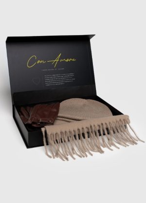 Men's Cavani Winter Accessory Gift Box Set | Gloves, Hat & Scarf