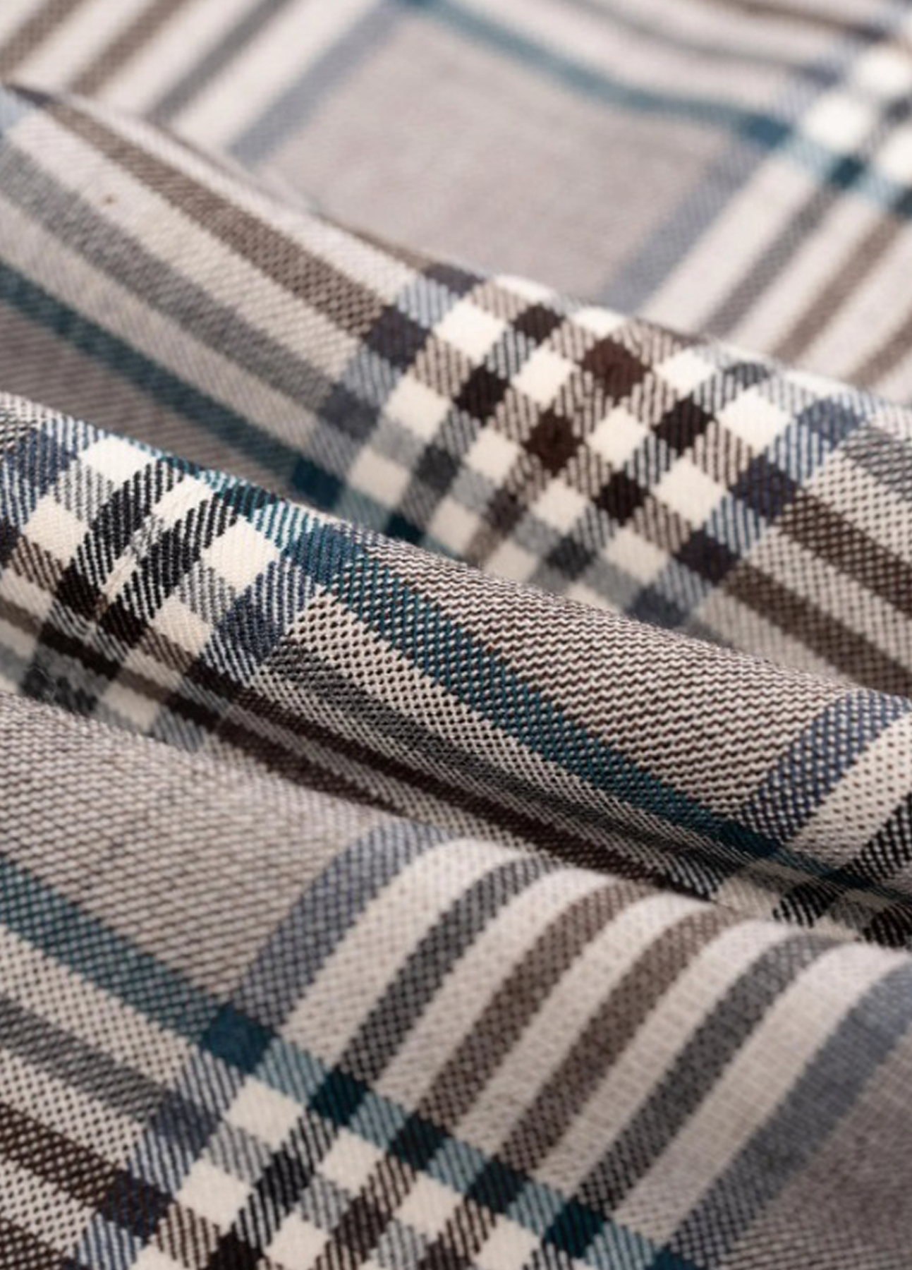 Cavani Beige Check 2 Piece Contrast Suit With Black Trousers - Image 5